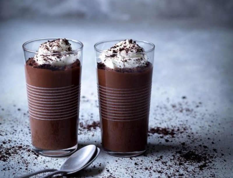 Pudding socola tan chảy trong miệng