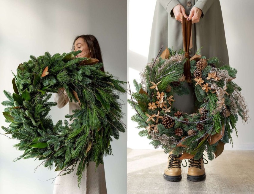 8 Cách Làm Vòng Nguyệt Quế Noel Trang Trí Nhà Cực Đẹp
