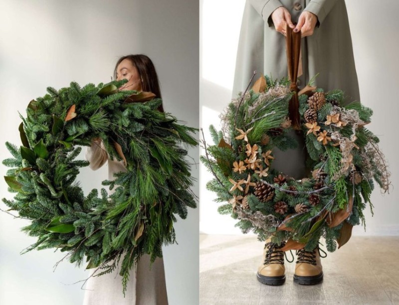 Vòng nguyệt quế Noel