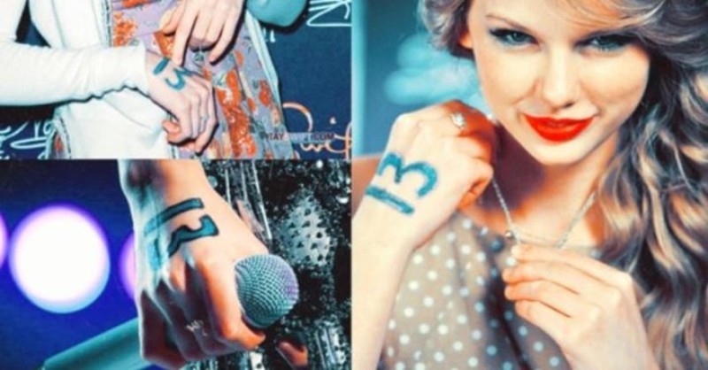 13 là con số may mắn của ca sĩ nổi tiếng Taylor Swift