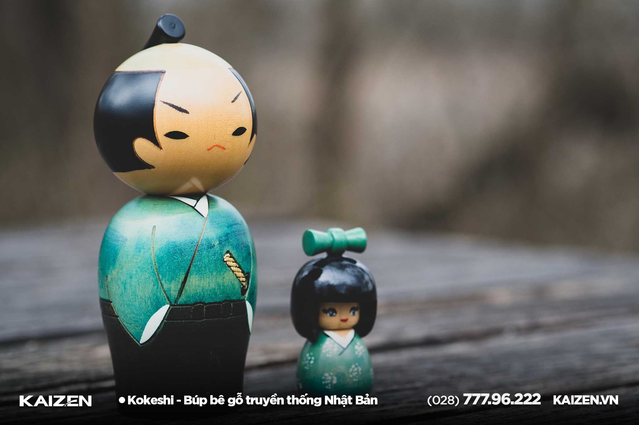 Kokeshi - Búp Bê Gỗ Truyền Thống Nhật Bản