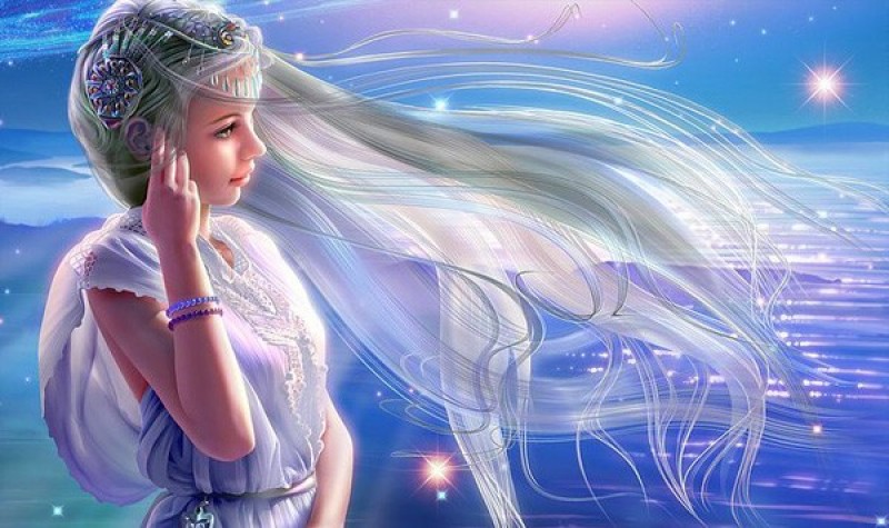 Nàng công chúa Andromeda cũng có sắc đẹp hơn người. (Ảnh mô tả lại bằng chương trình đồ họa).