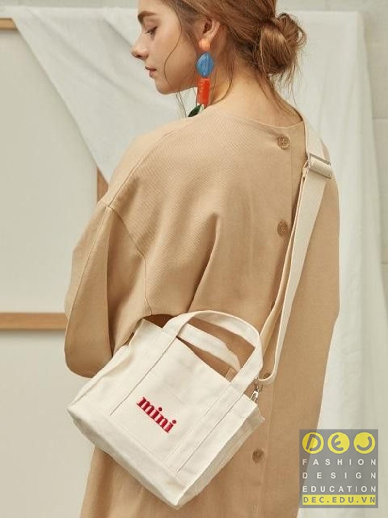 Túi thời trang làm từ vải Canvas