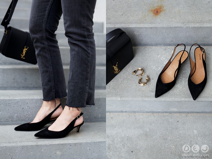 Giày Kitten Heels Bước Đi Của Sự Tinh Tế