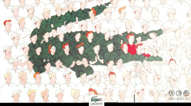 Lacoste bước vào thế giới thời trang với một cách chẳng giống ai