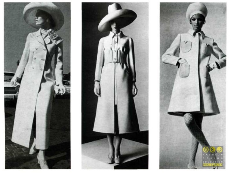 Hình ảnh bộ sưu tập White năm 1967 của Valentino