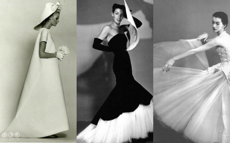 Những chiếc váy unfitted được thiết bởi Balenciaga