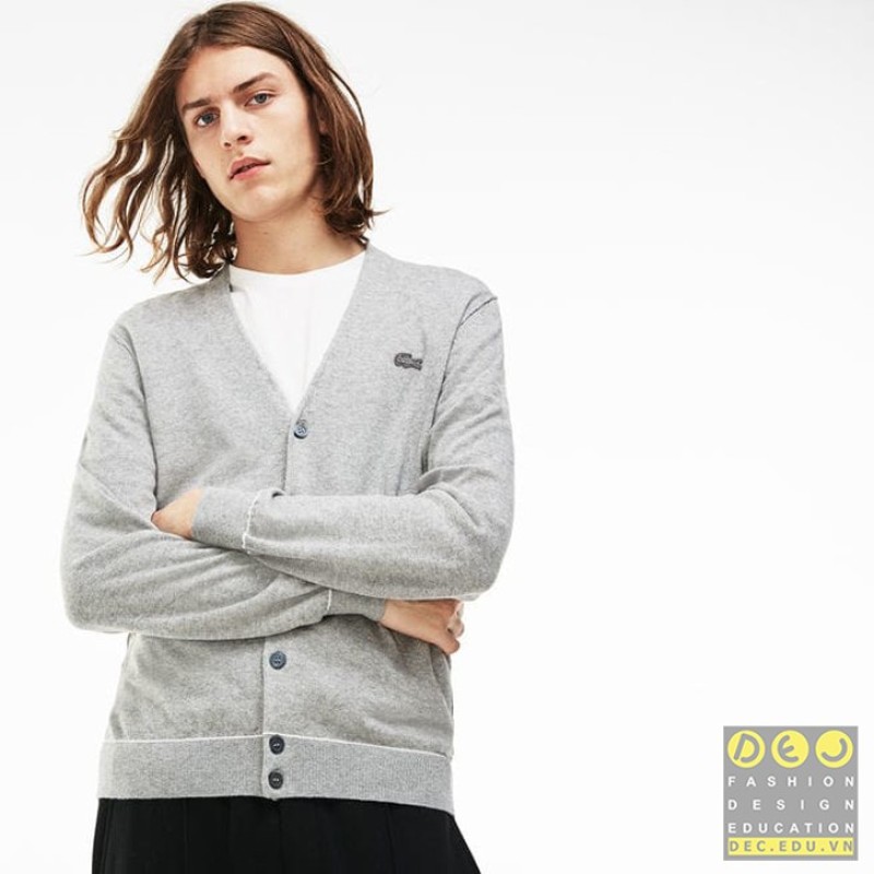 Kiểu áo Live Jersey Cardigan