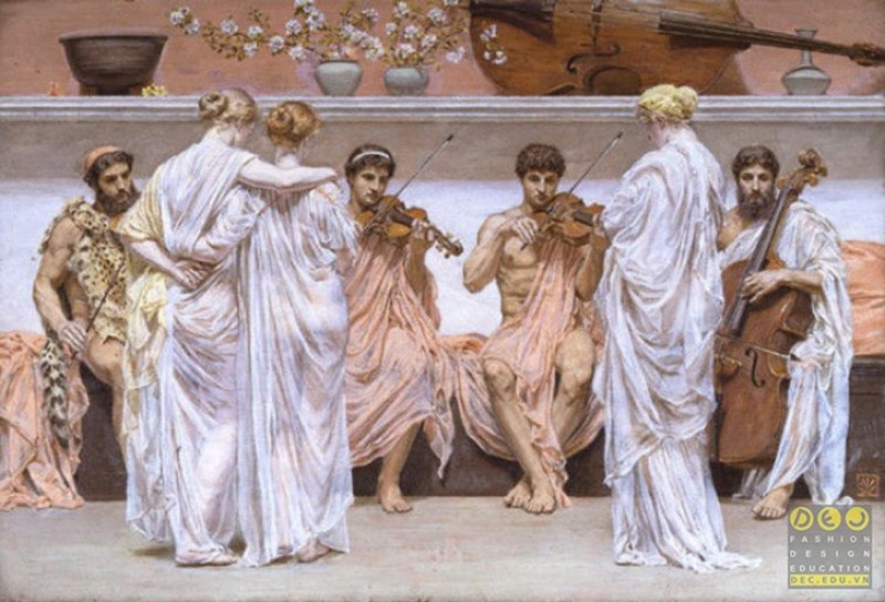 Khởi nguồn phong cách tối giản trong thời trang từ các tác phẩm của hoạ sĩ Albert Joseph Moore