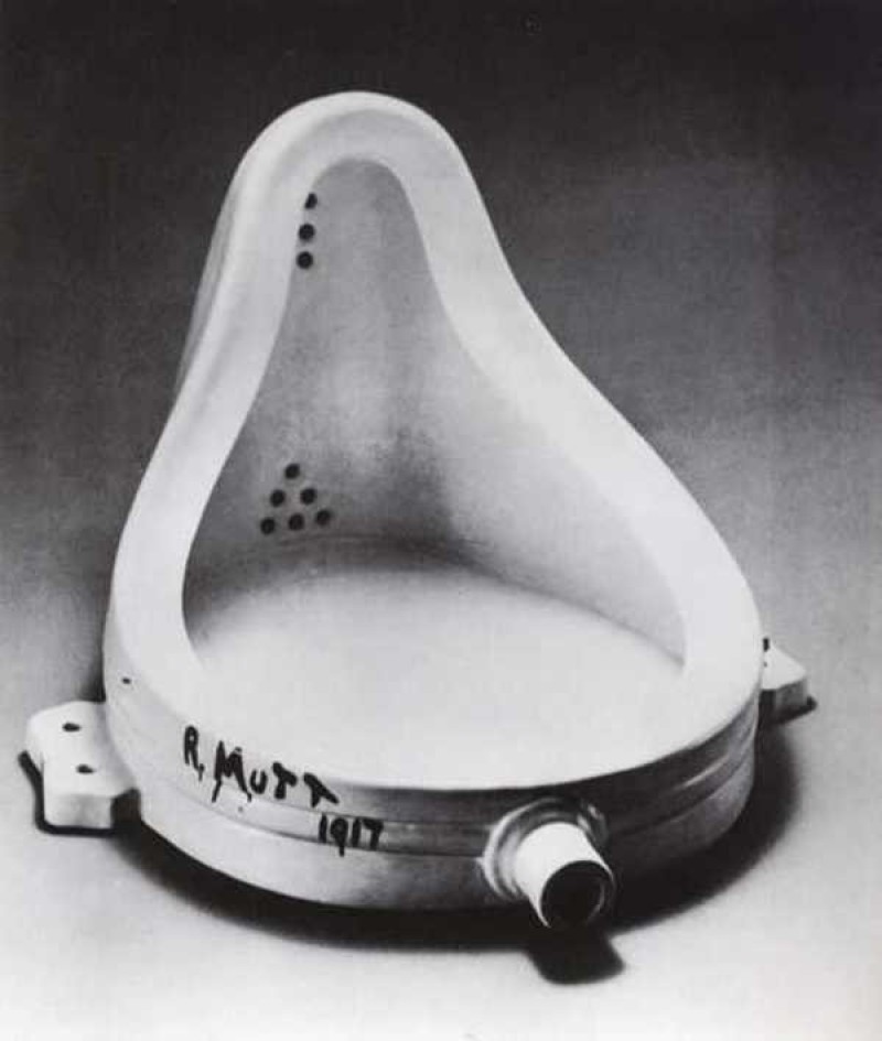 ‘Fountain’ 1917 (ready-made)
