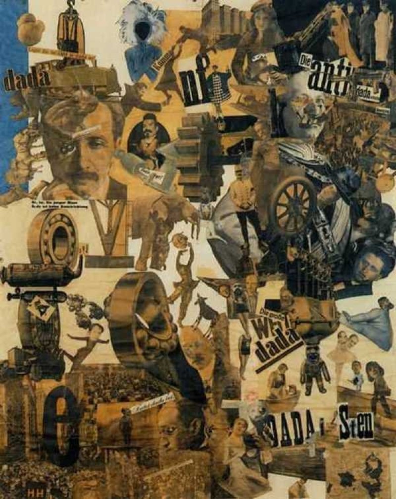 ‘Incision With The Dada Kitchen Knife Through Germany’s Last Weimar Beer Belly Cultural Epoch’ 1920 (tác phẩm cắt dán)