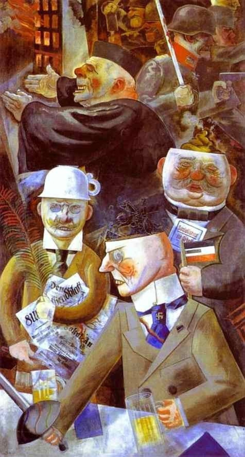 ‘The Pillars of Society’ 1926 (tranh dầu trên chất liệu canvas)