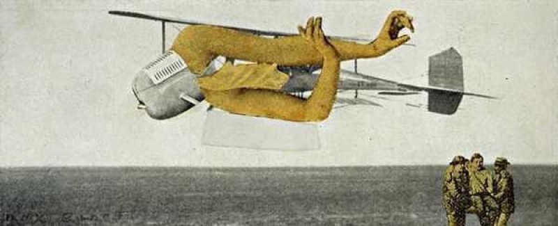 ‘Murdering Airplane’ 1920 (tác phẩm chấp ảnh)