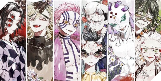 Kimetsu No Yaiba - Công Bố Seiyuu Của 6 Thượng Huyền Quỷ