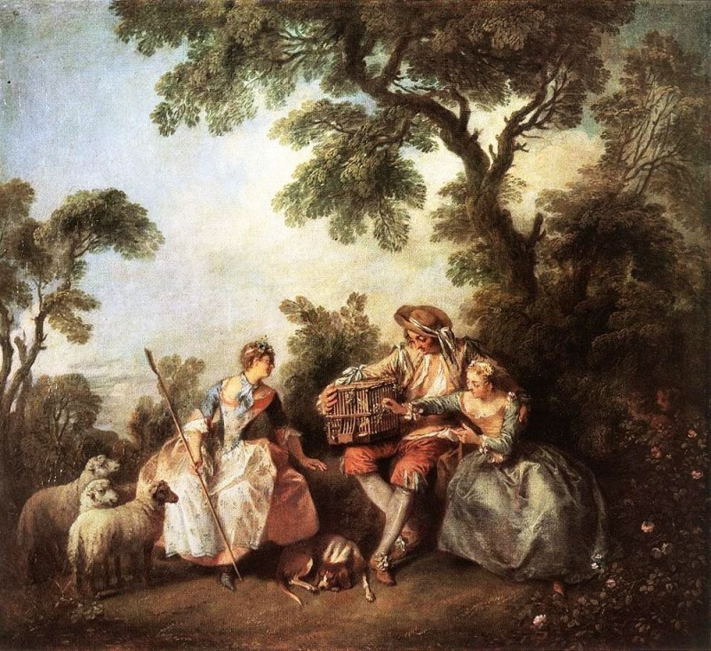 phong cách Rococo 8 Ảnh: Saatchi Gallery