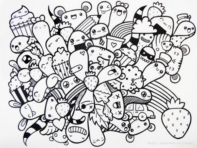 tranh-ve-nguech-ngoac-nghe-thuat-doodle-art-la-gi