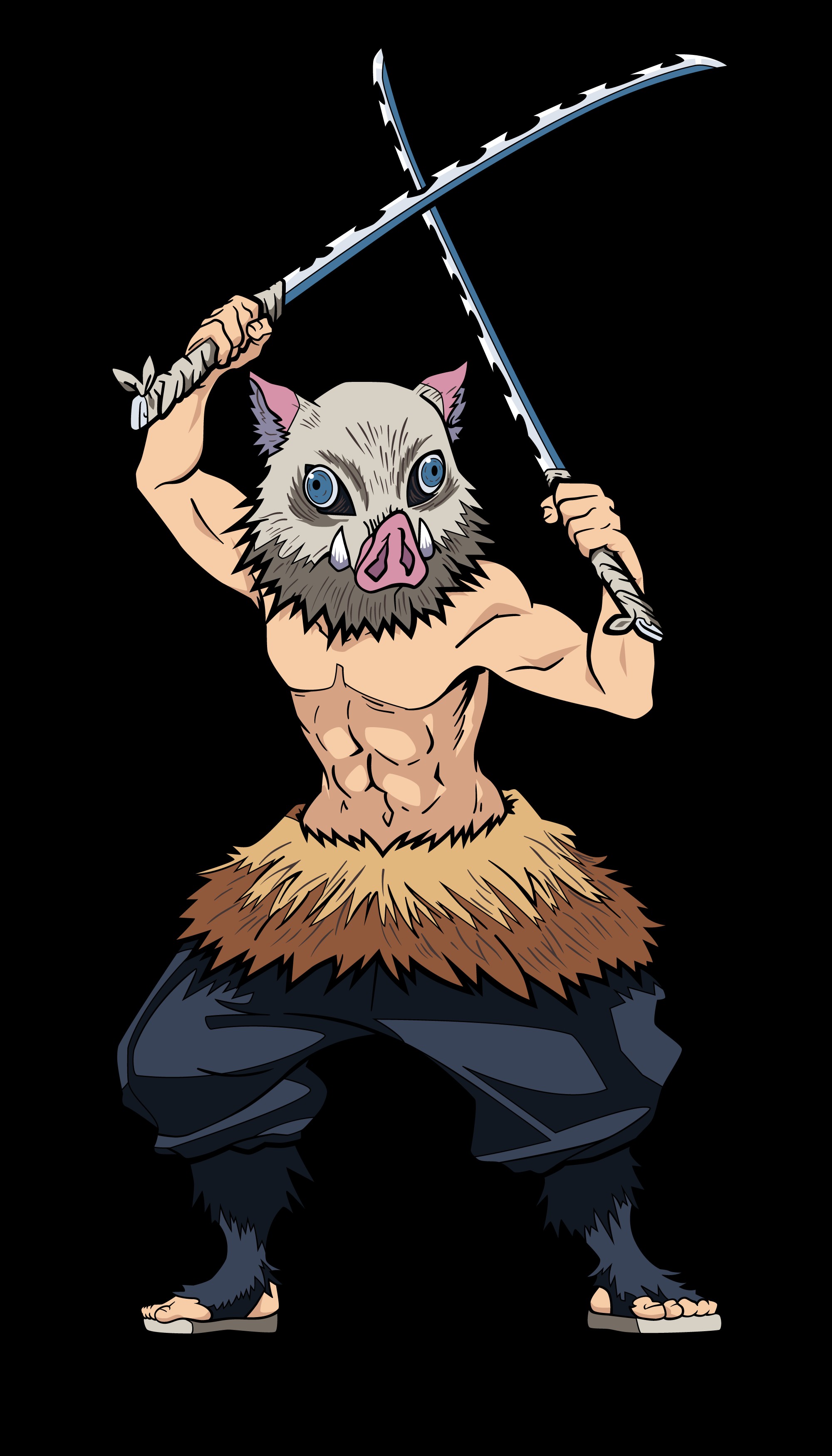 Series Nhân Vật Kimetsu No Yaiba - Hashibira Inosuke