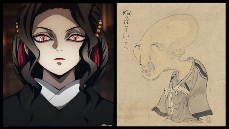 Muzan lấy cảm hứng từ Nurarihyon, thủ lĩnh tối cao của tất cả các yokai