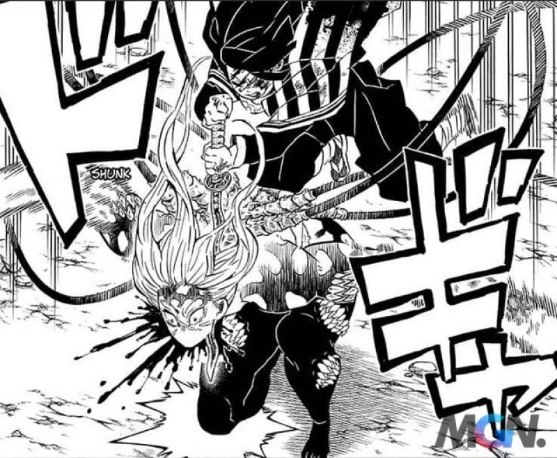 Kimetsu no Yaiba Vì sao lại có một con rắn quấn quanh cổ Obaina_4