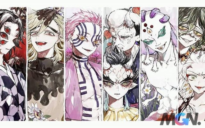 6 Thượng Huyền Qủy trong kimetsu no yaiba