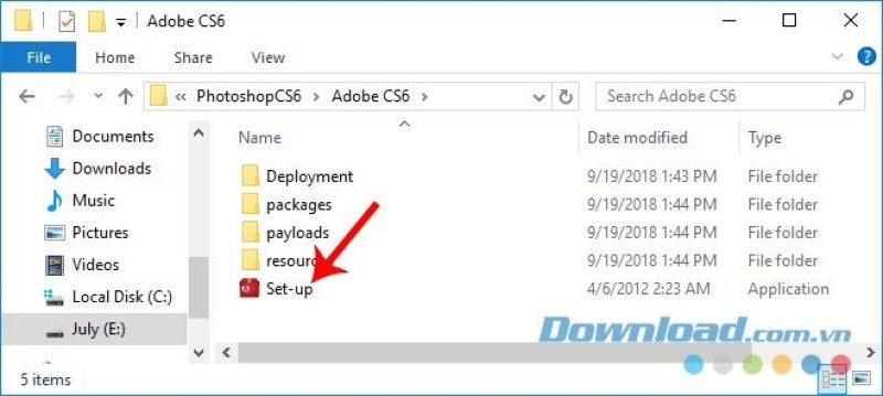 Cài đặt phần mềm chỉnh sửa ảnh CS 6