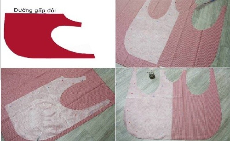 Cách làm tạp dề handmade
