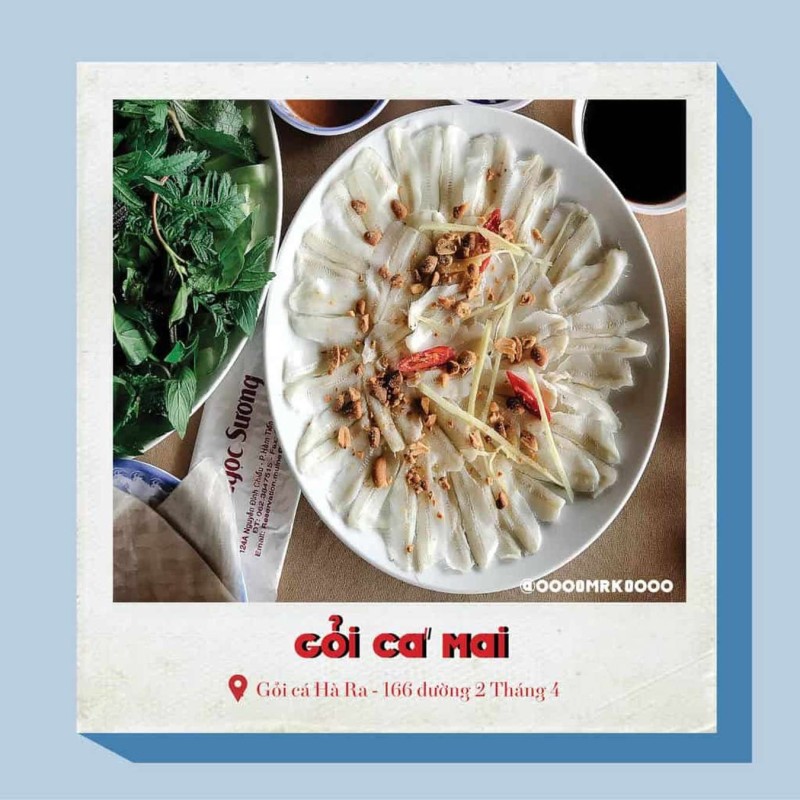món ăn ngon nha trang-gỏi cá mai