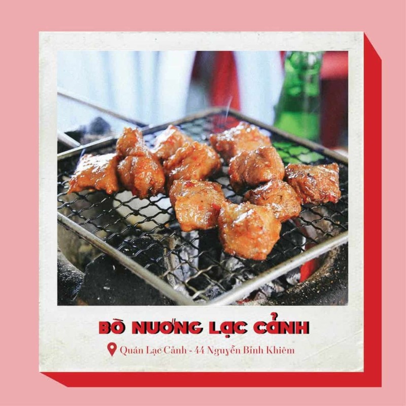 món ăn ngon nha trang-Bò nướng Lạc Cảnh