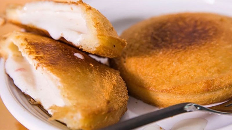 món ăn độc lạ ở sài gòn-Kem chiên