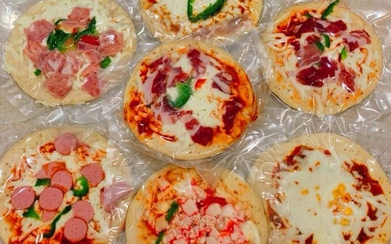 món ăn độc lạ ở sài gòn-Pizza vỉa hè