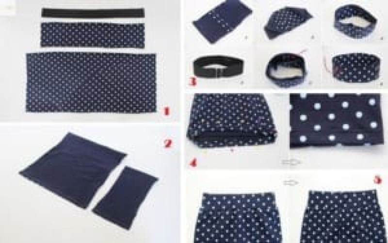 Các thao tác chuẩn bị cho cách may váy chữ a cho bé tại nhà