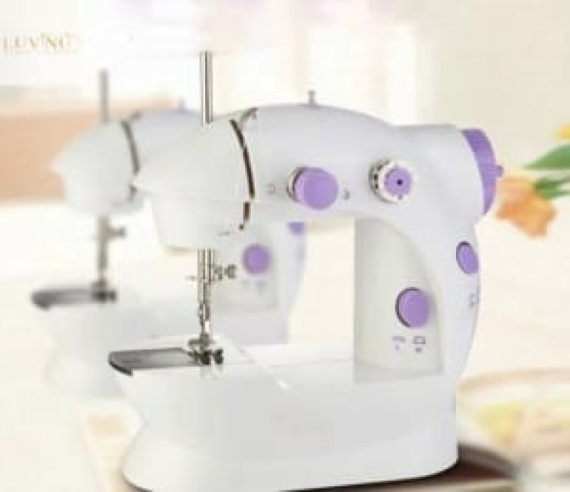Xỏ chỉ máy may thường đơn giản hơn khá nhiều so với xỏ chỉ máy may công nghiệp