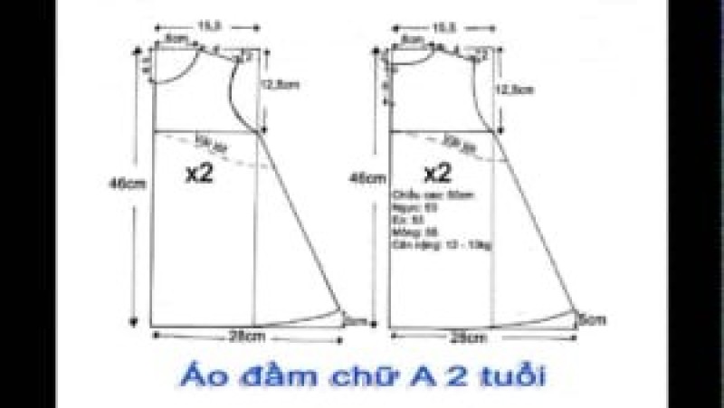 Kích thước các chiều của bồ đồ