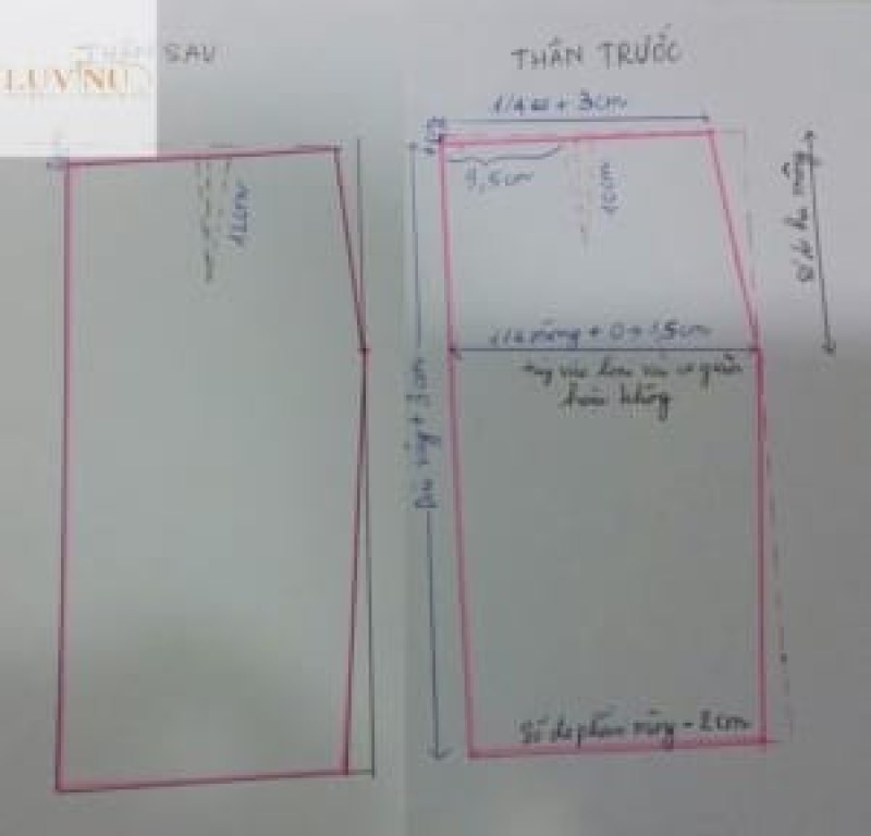Cách tính số đo là bước đầu tiên quan trọng nhất giúp định hình form dáng, kích thước chiếc váy