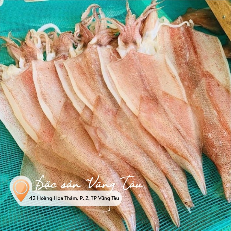 Mực 1 nắng Vũng Tàu