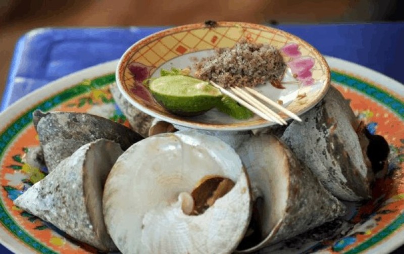 Món đặc sản Ốc Vú Nàng (Ảnh ST)