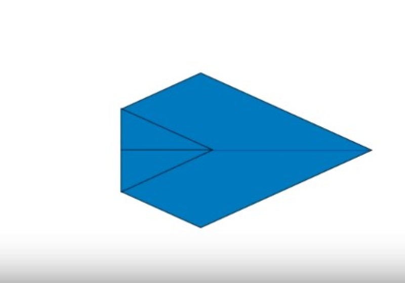 Cách gấp con cá heo bằng giấy