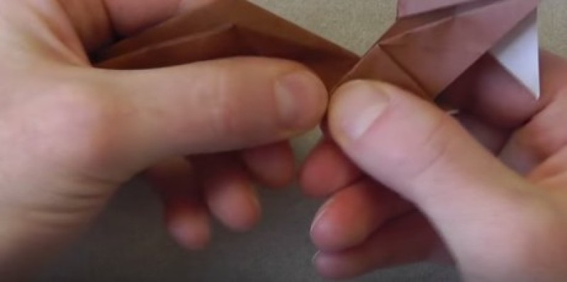 Cách xếp chú chó xinh xắn bằng giấy theo phong cách origami