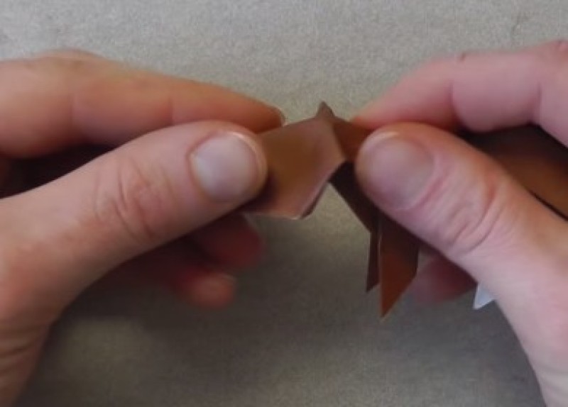 Cách xếp chú chó xinh xắn bằng giấy theo phong cách origami