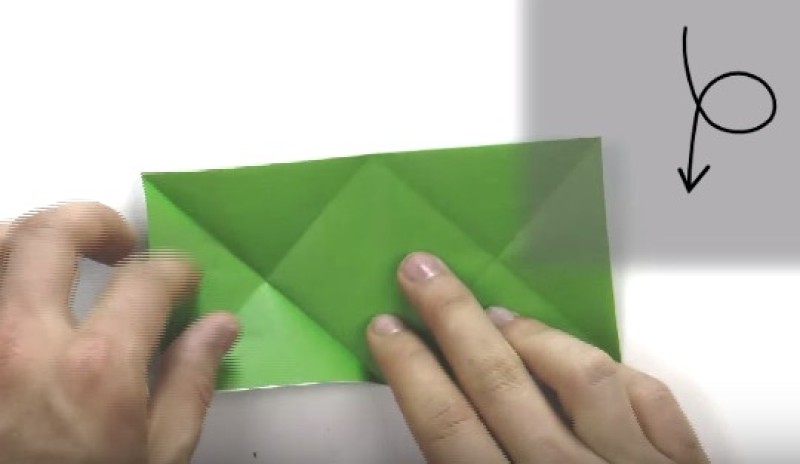 Cách gấp con ếch nhảy xa