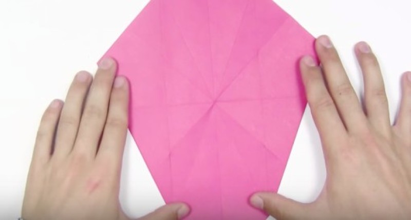 Cách gấp con gà trống