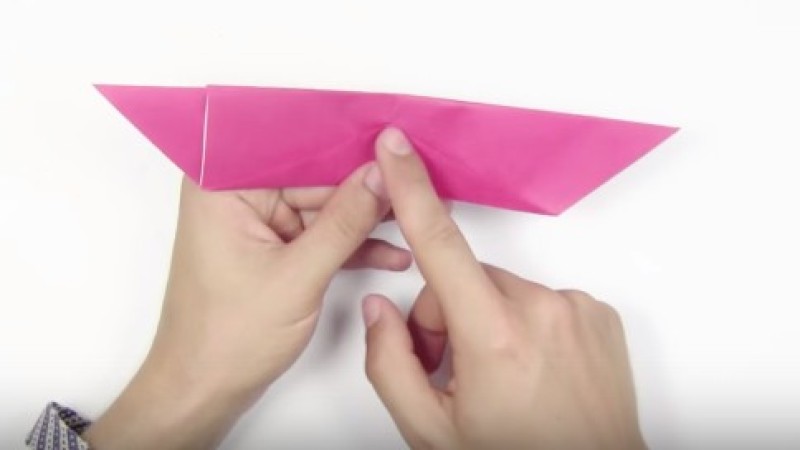 Cách gấp con gà trống