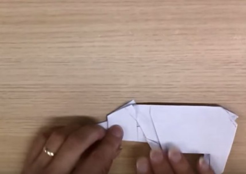 Cách gấp con gấu 