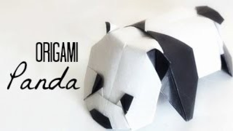 Cách gấp con gấu trúc bằng giấy