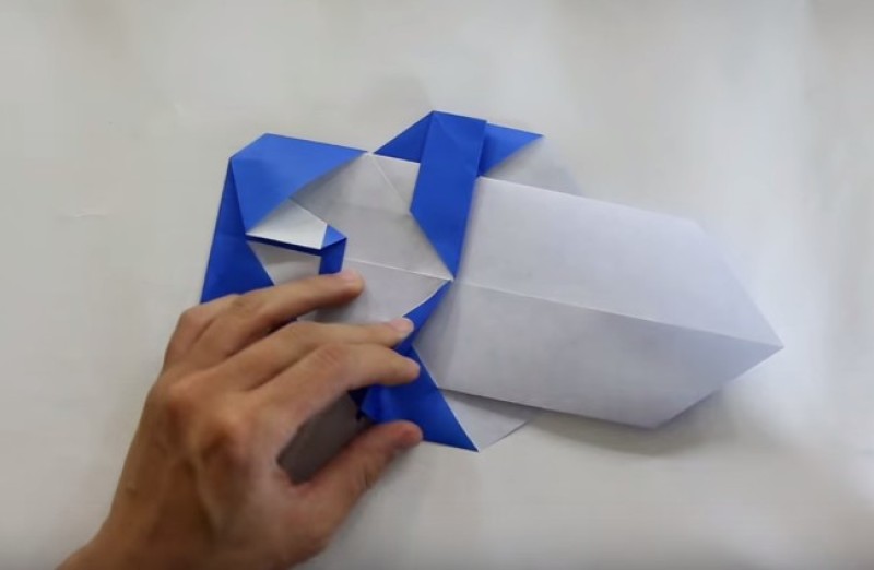 Cách gấp con gấu trúc