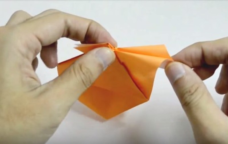 Cách gấp con heo