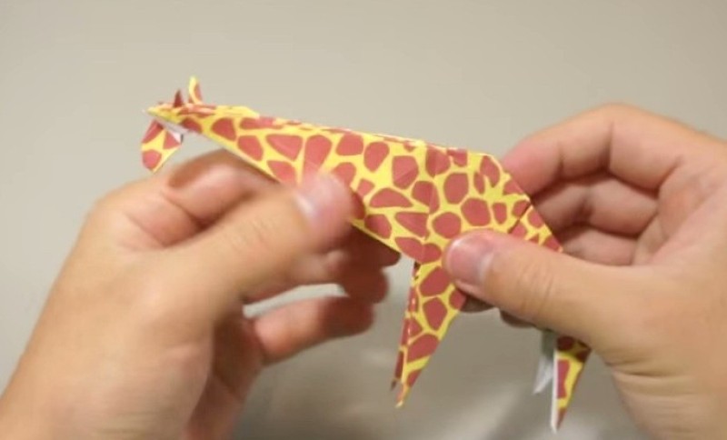 Cách gấp con kiến bằng giấy theo phong cách Origami