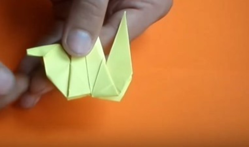 Cách gấp con lạc đà