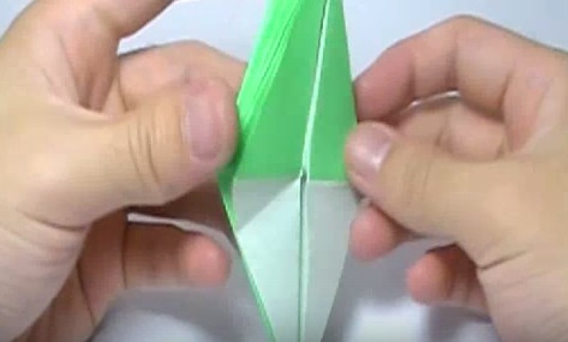 Cách gấp con rùa bằng giấy