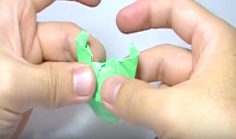 Cách gấp con rùa bằng giấy